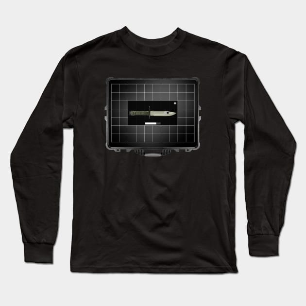 Knife Run Long Sleeve T-Shirt by CCDesign